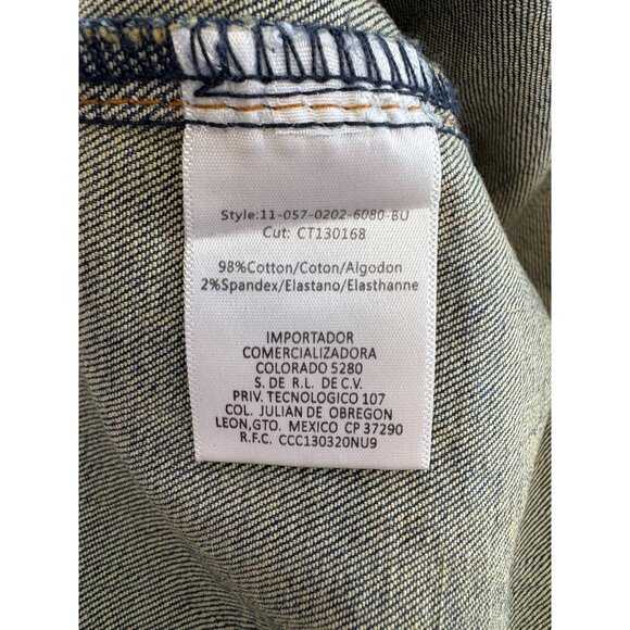 New Stetson Western Denim Blue Dress, Women's Sz Small - Picture 6 of 10